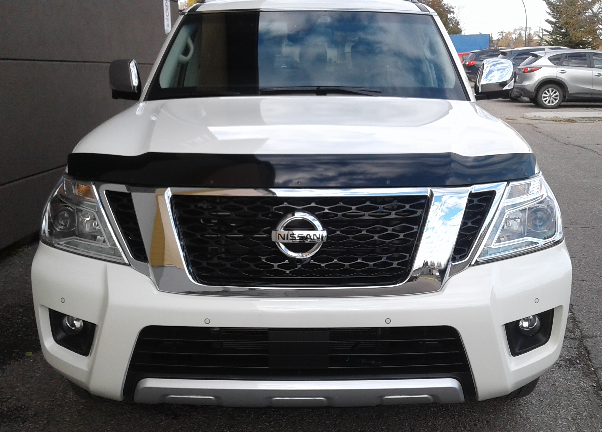 Nissan Armada 2017-Up - FormFit Hood Protectors Nissan Armada 2017-Up - FormFit Hood Protectors