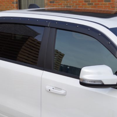 Dodge RAM 1500 (2019-Up)<br> Tough Visors - Textured<br> Crew Cab Only