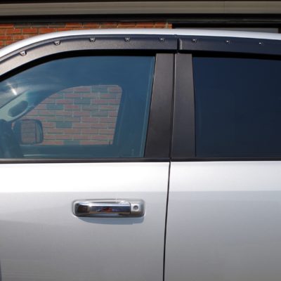 Dodge RAM 2500/3500 (2010-2019) Textured Tough Visors<br> Crew Cab Only