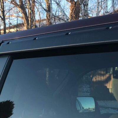 Ford F150 (2009-2014) <br> Ford F150 SVT Raptor (2010-2014) Tough Visors - Textured <br> Super Crew Cab Only