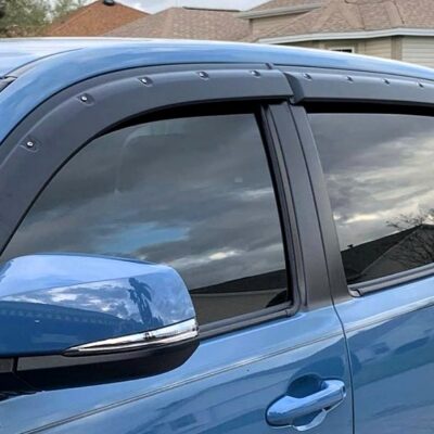 Toyota Tacoma (2005-2021) <br> Tough Visors - Textured Finish<br> Double Cab Only